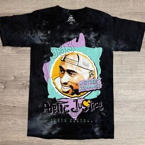 Tupac 2pac Poetic Justice Graphic t-shirt small